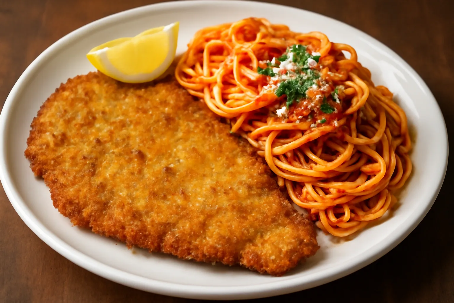 Escalope milanaise - Restaurant La Petite Comédie